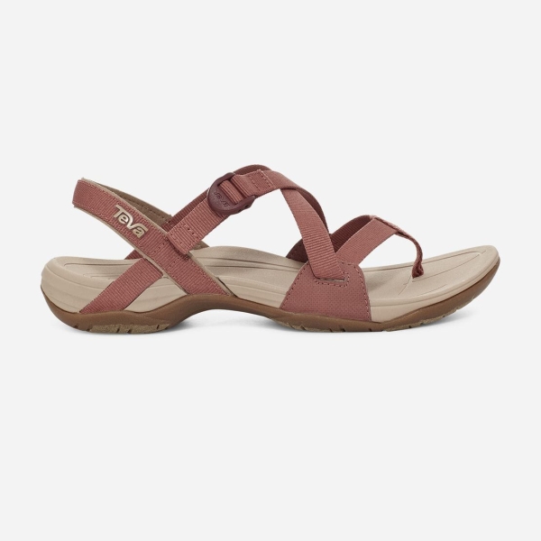 Hungary Teva Ascona Cross Strap - Női Szandál Piros - 296-OKGZT